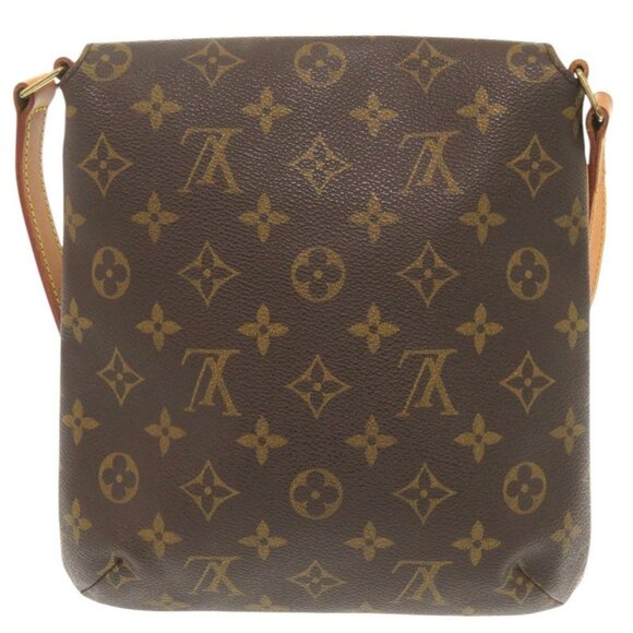 Louis Vuitton Musette Salsa Short Strap Monogram Brown Shoulder Bag - Picture 2 of 9
